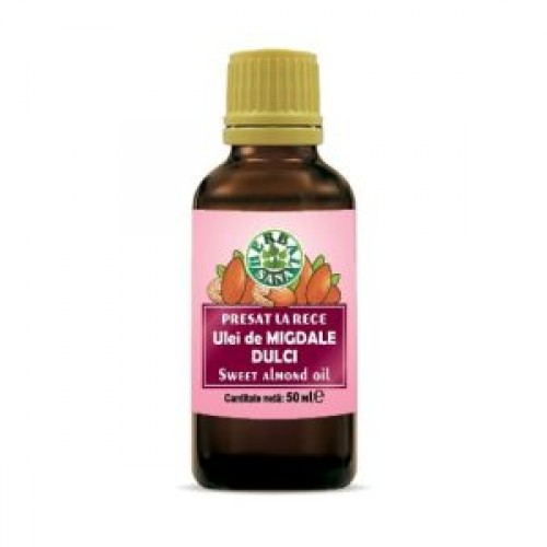 Ulei de Migdale dulci – presat la rece ,50ml Ulei de Migdale dulci – presat la rece ,50ml