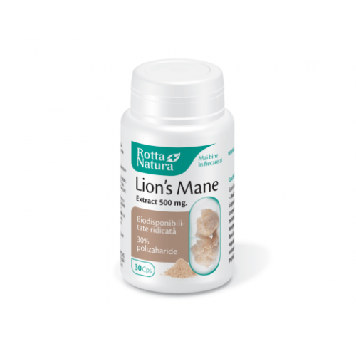 Lion's Mane Extract 500 mg ,30 cps Lion's Mane Extract 500 mg ,30 cps