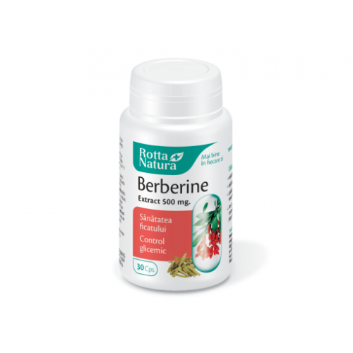 Berberine Extract 500 mg.,30 cps Berberine Extract 500 mg.,30 cps