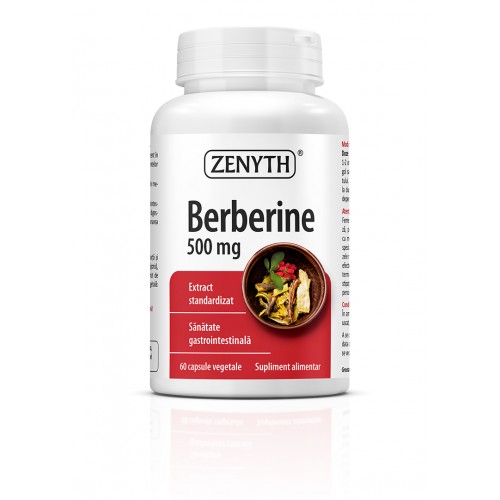 Berberina 500 mg, 60 capsule,Zenyth Berberina 500 mg, 60 capsule,Zenyth
