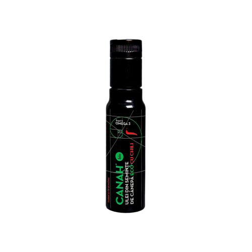 CANAH HEMP OIL CHILLI ECO 100ml (ulei canepa cu chili) CANAH