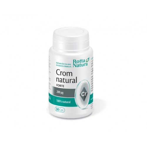 Crom natural Forte 200 mcg. ,30 cps Crom natural Forte 200 mcg. ,30 cps