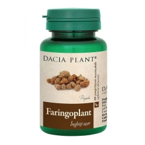 Faringoplant , 60 comprimate masticabile Faringoplant , 60 comprimate masticabile