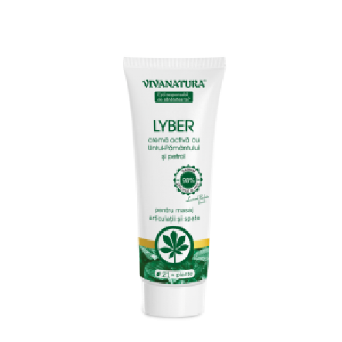 Lyber – crema activa cu Untul Pamantului si Petrol – 250 ml – Leonard Radutz Formula – VivaNatura Lyber – crema activa cu Untul Pamantului si Petrol – 250 ml – Leonard Radutz Formula – VivaNatura