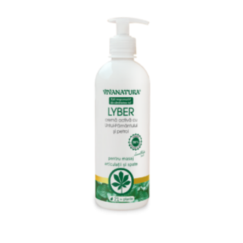 Lyber – crema activa cu Untul Pamantului si Petrol – 500 ml – Leonard Radutz Formula – VivaNatura Lyber – crema activa cu Untul Pamantului si Petrol – 500 ml – Leonard Radutz Formula – VivaNatura