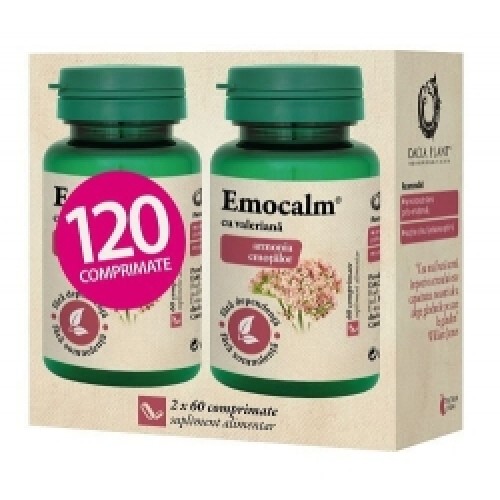 Emocalm  cu valeriana 120 cpr