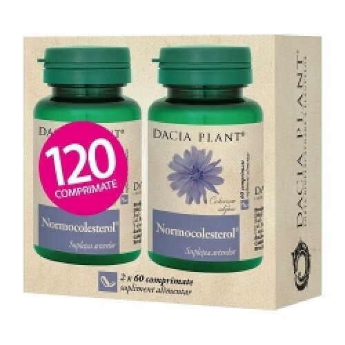 Normocolesterol comprimate 120Cpr Normocolesterol comprimate 120Cpr