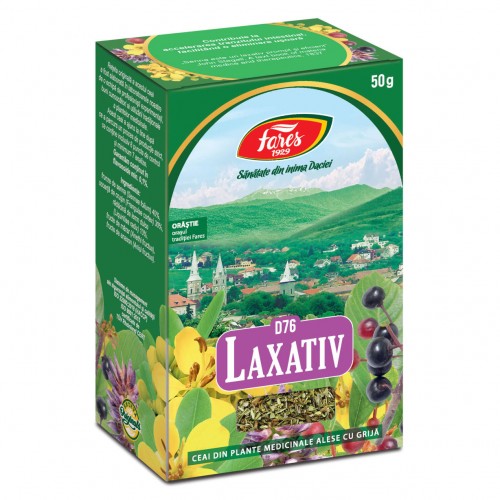 Ceai Laxativ, D76, 50 g, Fares