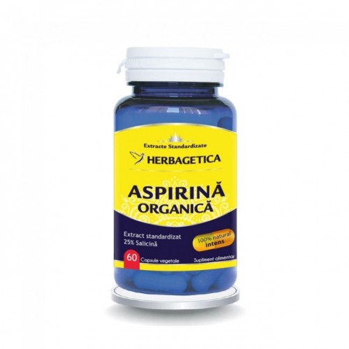 Aspirina Organica Herbagetica 60 capsule Aspirina Organica Herbagetica 60 capsule