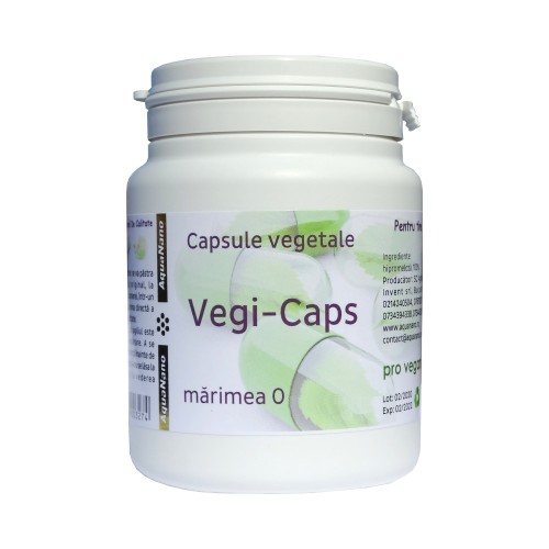 VEGI-CAPS (capsule vegetale goale) 150buc AGHORAS VEGI-CAPS (capsule vegetale goale) 150buc AGHORAS