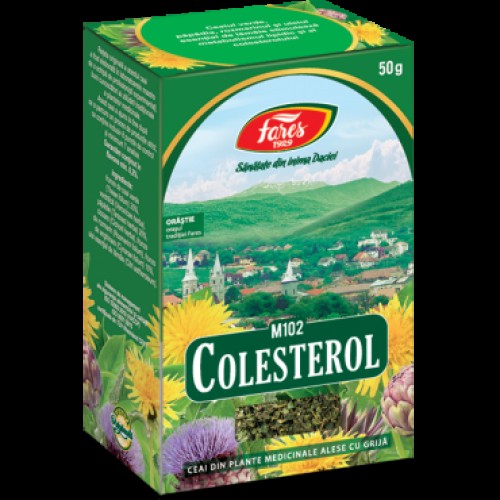 Colesterol, M102, ceai la pungă
