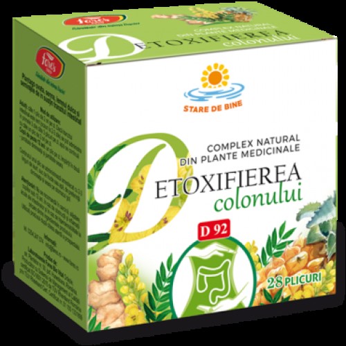 Detoxifierea colonului, D92, complex