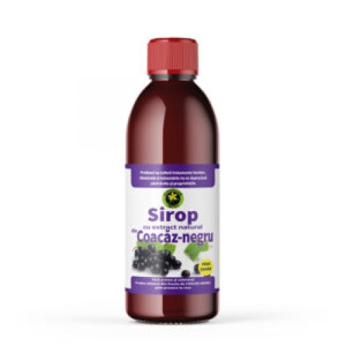 Sirop de Coacaz-negru fara zahar 500ml Sirop de Coacaz-negru fara zahar 500ml