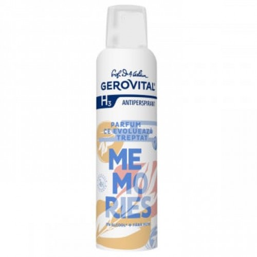 Antiperspirant Memories 150 ml Gerovital H3 Antiperspirant Memories 150 ml Gerovital H3