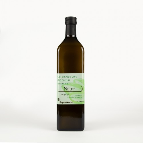 GEL ALOE NATUR CU PULPA 1L AGHORAS GEL ALOE NATUR CU PULPA 1L AGHORAS