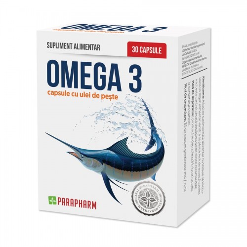 Omega3 capsule cu ulei de peste ,30 cps