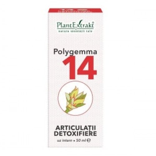 Polygemma 14 - Articulaţii detoxifiere, 50 ml Polygemma 14 - Articulaţii detoxifiere, 50 ml