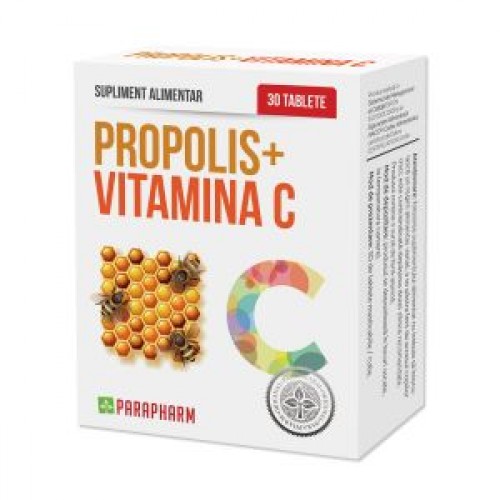 Propolis+Vitamina C ,30 tbl Propolis+Vitamina C ,30 tbl