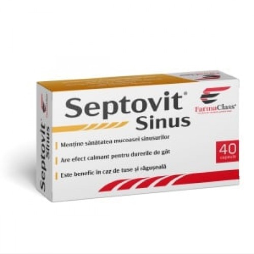 Septovit Sinus 40 cps Blister Septovit Sinus 40 cps Blister