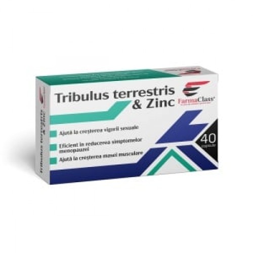 Tribulus terrestris & Zinc 40 cps Blister Tribulus terrestris & Zinc 40 cps Blister