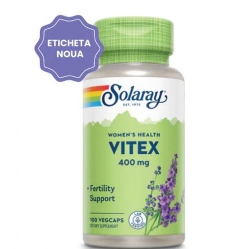 Vitex 400mg 100cps vegetale - Secom Vitex 400mg 100cps vegetale - Secom
